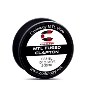 10ft Coilology MTL Fused Clapton Wire – SS316L