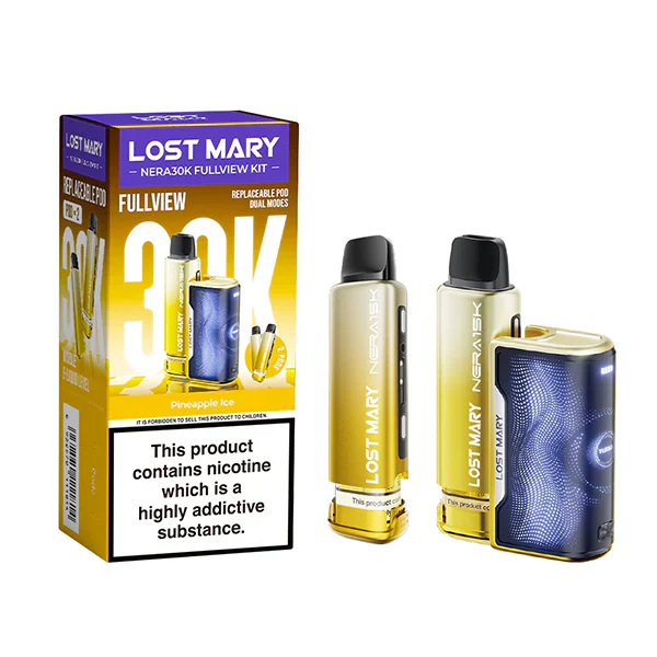 Lost Mary NERA 30K Fullview Prefilled Pod Kit | 30,000 Puffs & All Flavours - Image 3