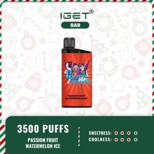 IGET BAR – PASSION FRUIT WATERMELON JUICE