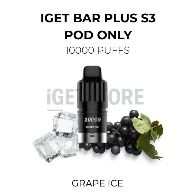 5 PCS – IGET Bar Plus S3 Pod Only 10000 Puffs - Image 6