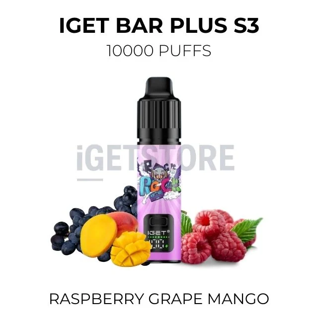 5 PCS – IGET Bar Plus S3 10000 Puffs - Image 6