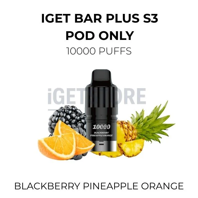 5 PCS – IGET Bar Plus S3 Pod Only 10000 Puffs - Image 3