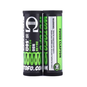 Wotofo 0.5ohm Fused Clapton Prebuilt Coils 10pcs