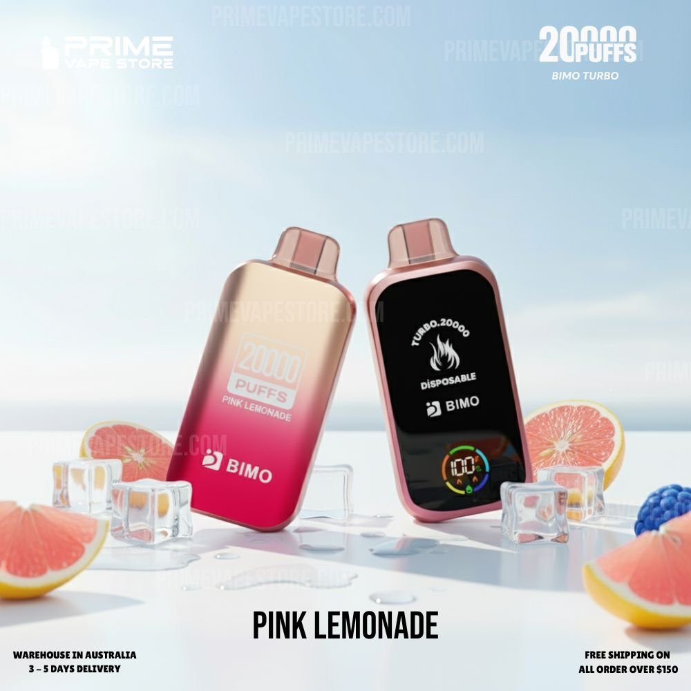 BIMO Turbo 20000 Puffs Pink Lemonade