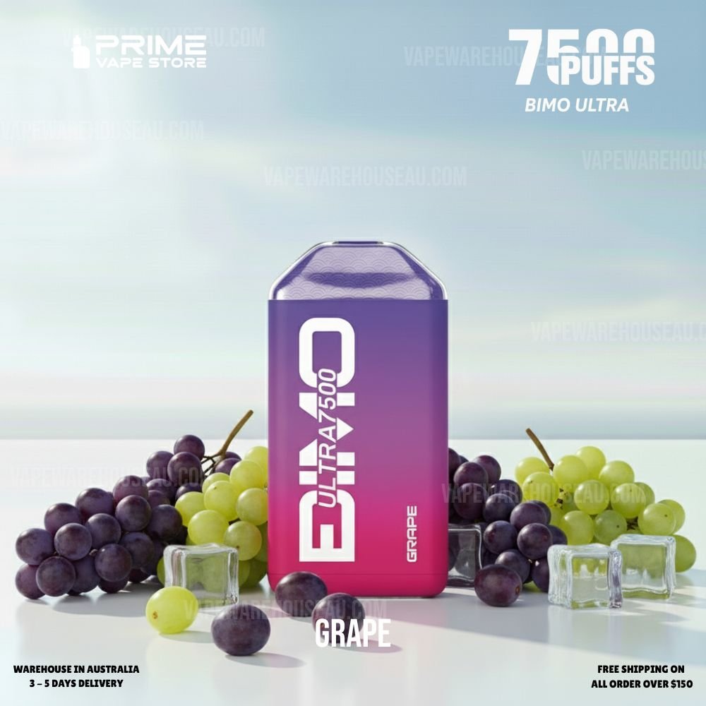 BIMO Ultra 7500 Puffs Grape
