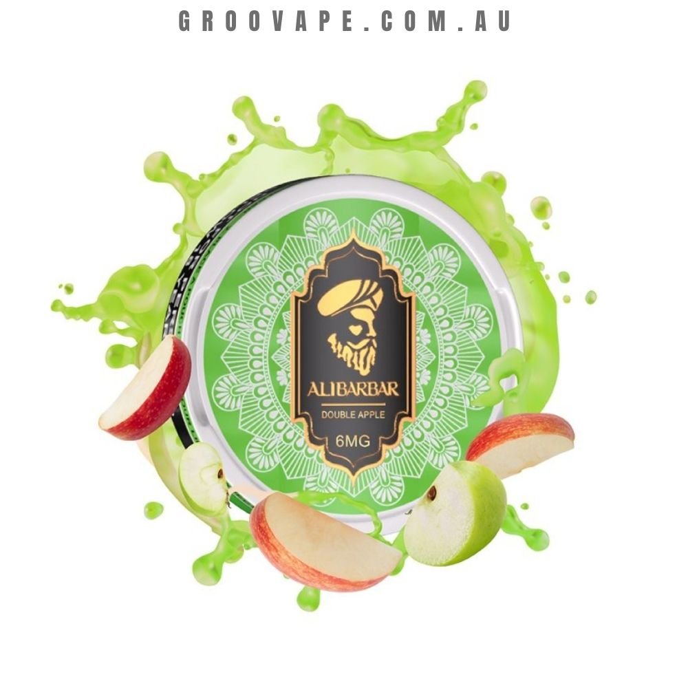 Double Apple – Alibarbar Nicotine Pouches – 6/12/24/36mg