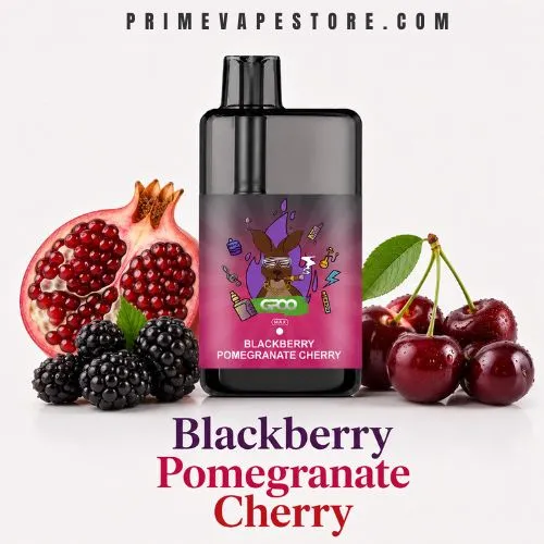 GROO Max 10000 Puffs Blackberry Pomegranate Cherry