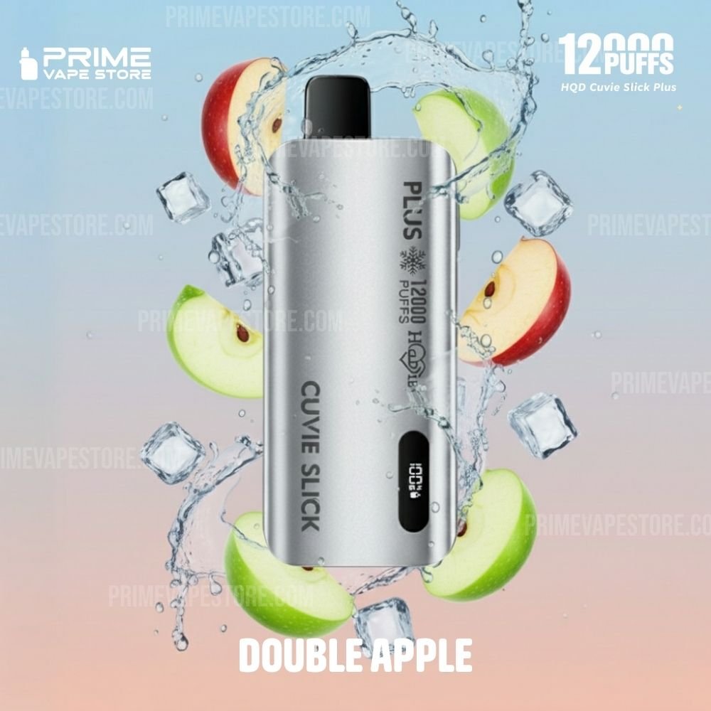 HQD Cuvie Slick Plus 12000 Puffs Double Apple