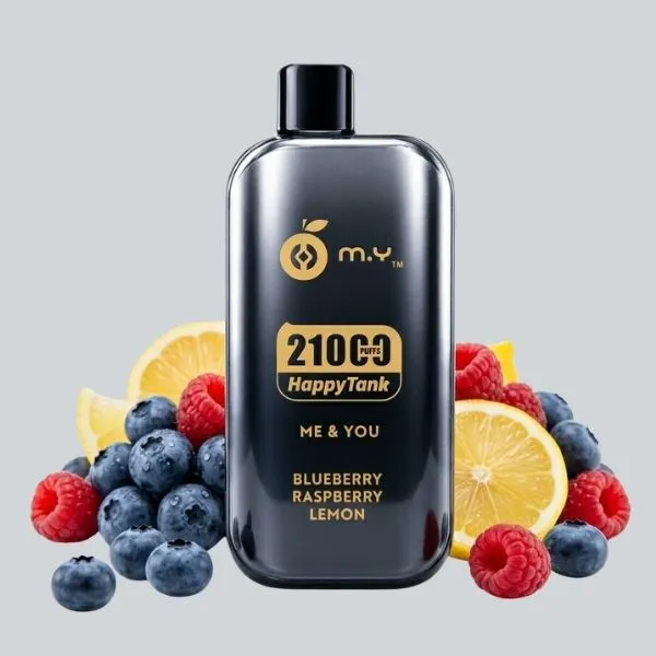 HappyTank 21000 Puffs Blueberry Raspberry Lemon (No Box)
