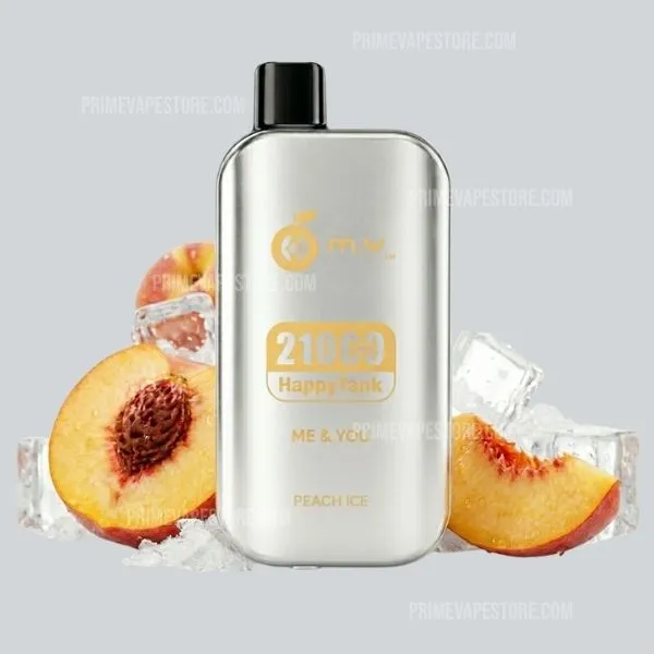 HappyTank 21000 Puffs Peach Ice (No Box)
