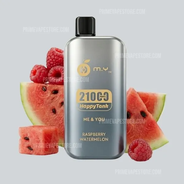 HappyTank 21000 Puffs Raspberry Watermelon (No Box)