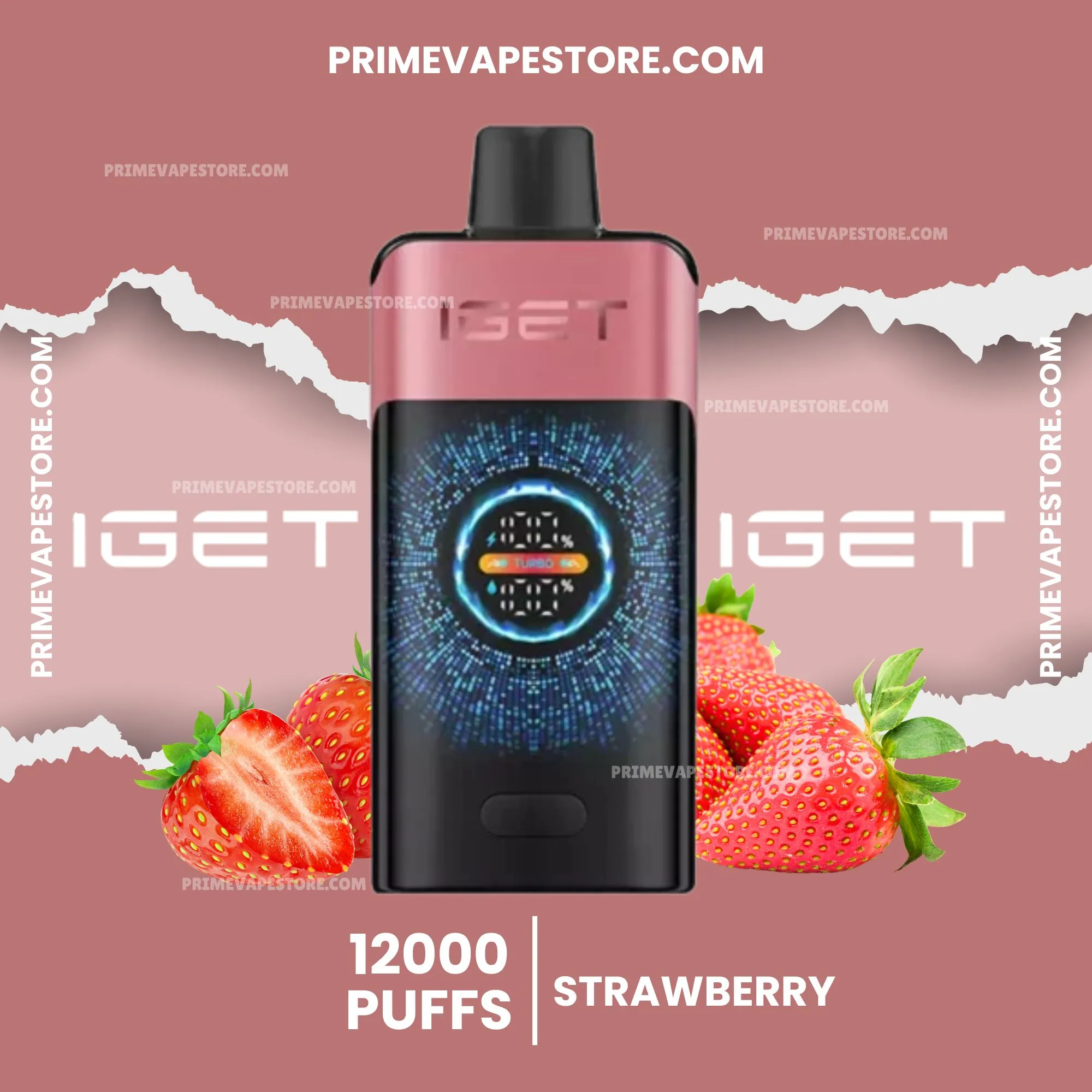 Iget One 12000 Puffs Strawberry