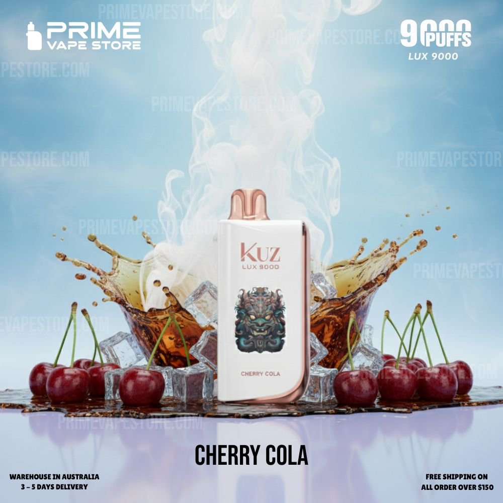KUZ LUX 9000 Puffs Cherry Cola