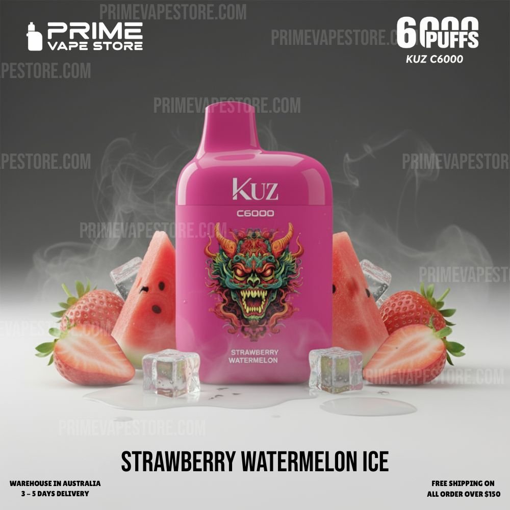 Kuz C6000 Strawberry Watermelon Ice