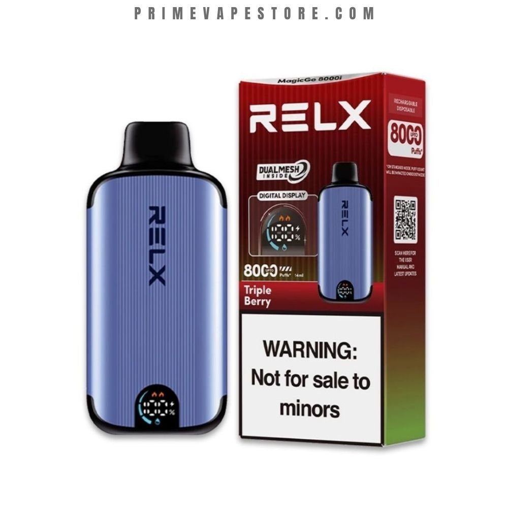 RELX MagicGo 8000 Puffs Triple Berry