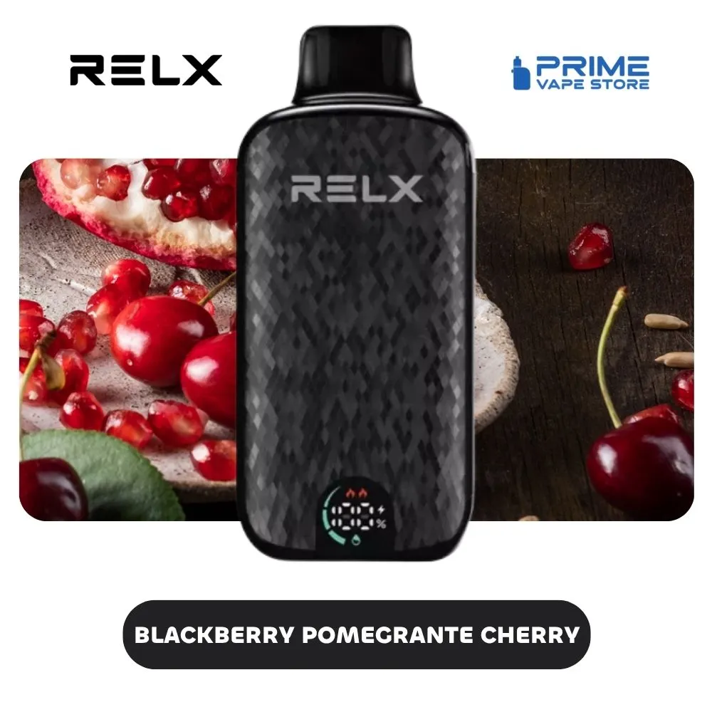 RELX Sparta 18000 Puffs Blackberry Pomegrante Cherry