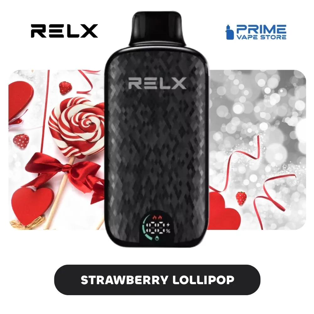 RELX Sparta 18000 Puffs Strawberry Lollipop